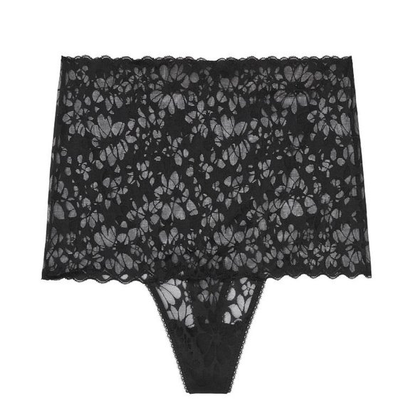 Victoria’s Secret Sexy Illusions No Show High Waist Thong Panty NWT - Picture 4 of 4